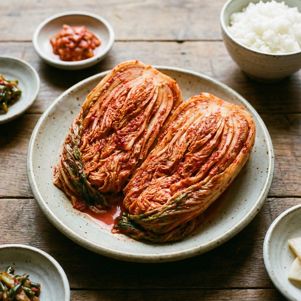 キムチの味がぜんぜん違う