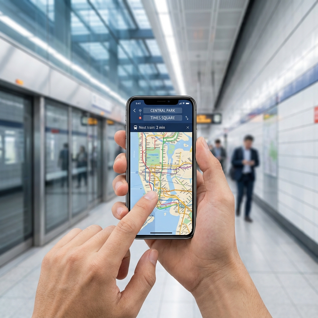 1. 行き方を調べる